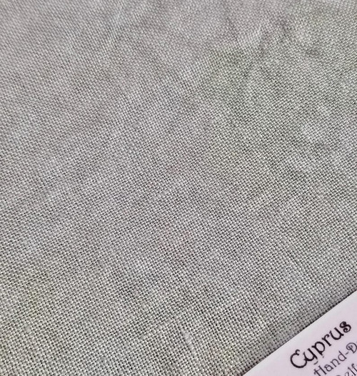 Fiber On A Whim, Cyprus 18 ct Aida, Zweigart Base