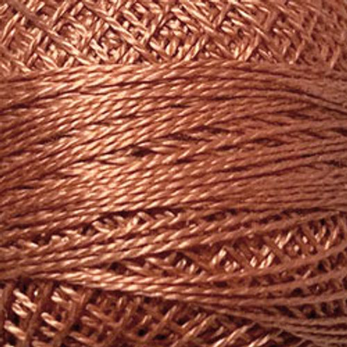 Valdani #12 Pearl Cotton Solid #862 Faded Rust Medium