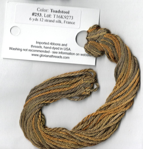 Toadstool- 253- 6 Yds 12 Strand Silk