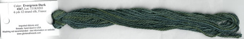 Evergreen Dark - 267 - 6 Yds 12 Strand Silk