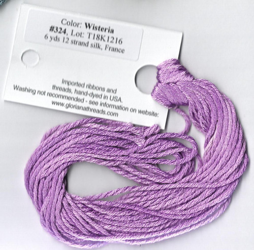 Wisteria - 324- 6 Yds 12 Strand Silk