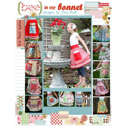 Bee in my Bonnet - One Yard Apron Pattern