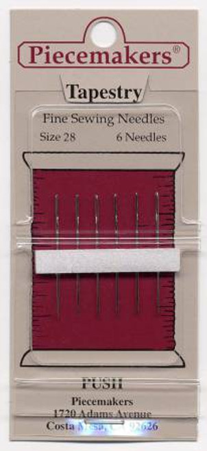 Piecemaker Tapestry Needles Size 28