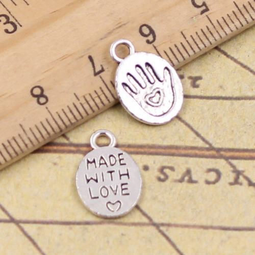 Made With Love charm