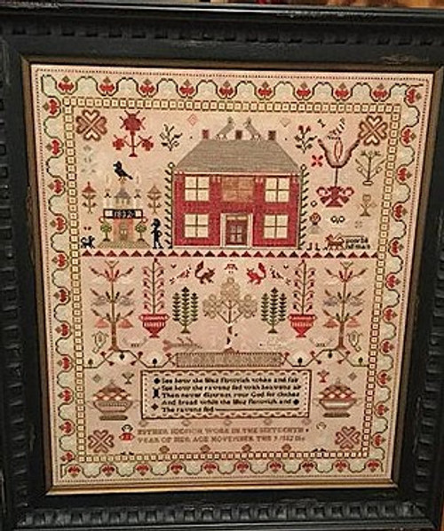 Esther Iddison 1834 Sampler