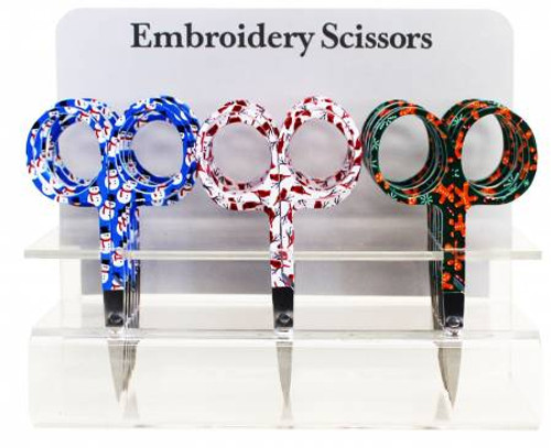 Holiday Embroidery Scissors