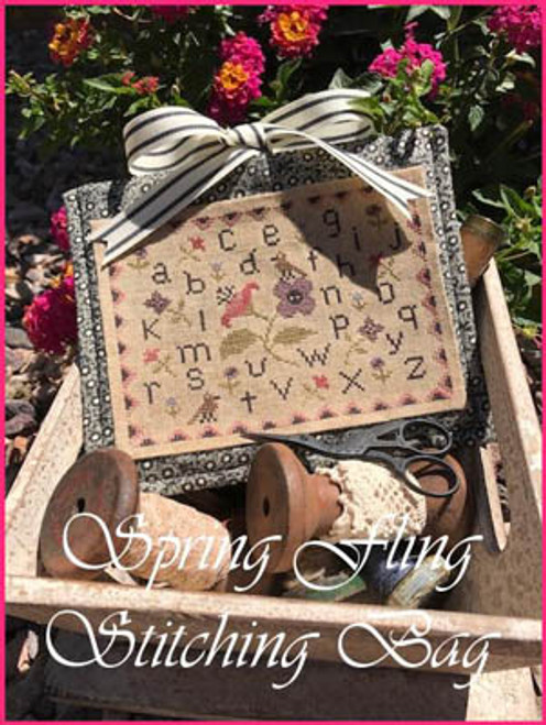 Spring Fling Stitching Bag