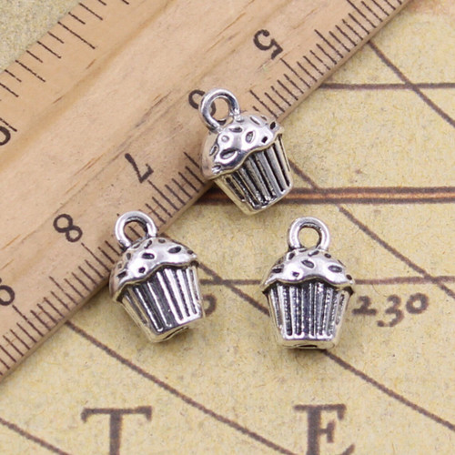 Cake Antique Silver Charms