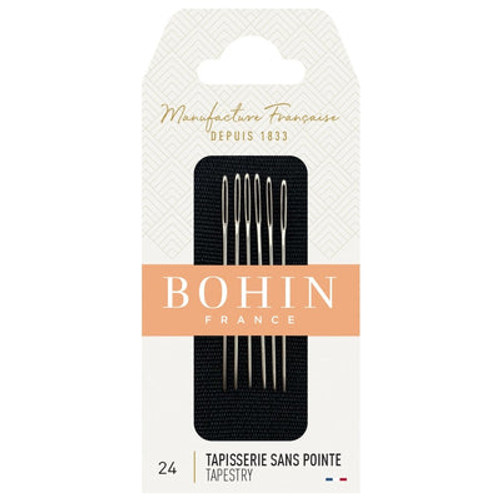 Bohin Tapestry Needles for Cross Stitch Size 24 Bohin Tapestry Needles for Cross Stitch Size 24