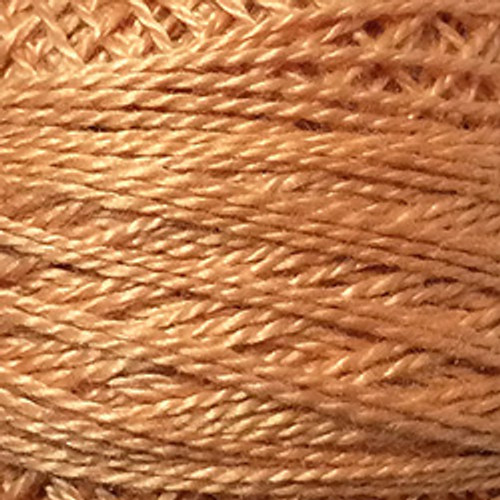 Valdani #12 Pearl Cotton Solid #67 Bright Rusty Orange