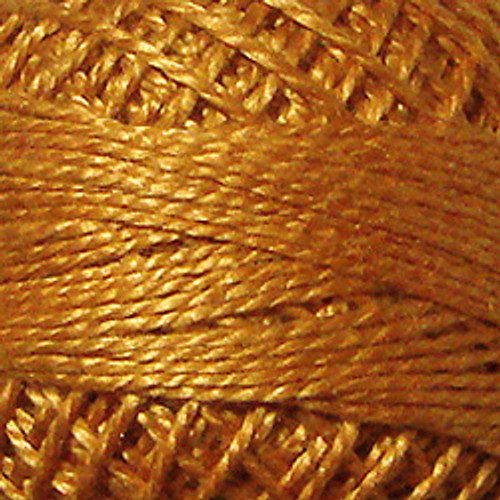 Valdani #12 Pearl Cotton Solid #675 Rusty Gold