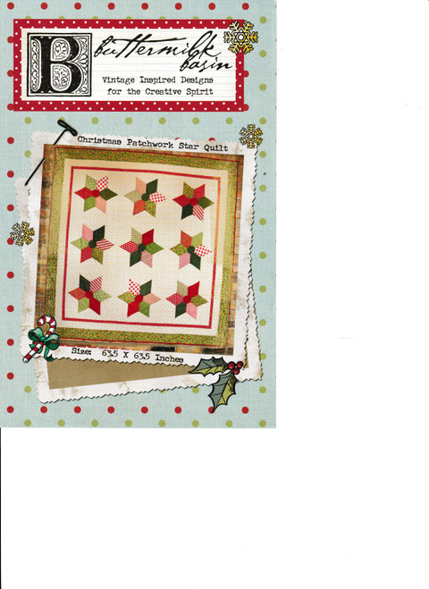 Christmas Patchwork Stat Quilt