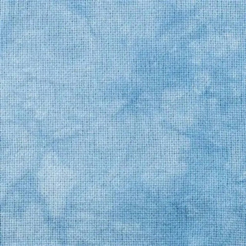 Fiber on a Whim, Cornflower 36 ct Linen, Zweigart Base