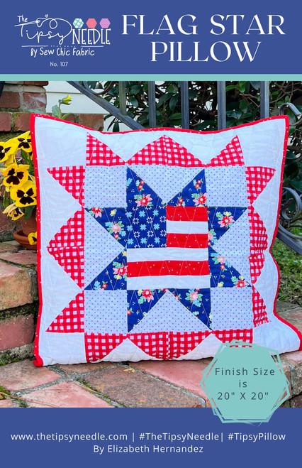Flag Star Pillow ** Kit