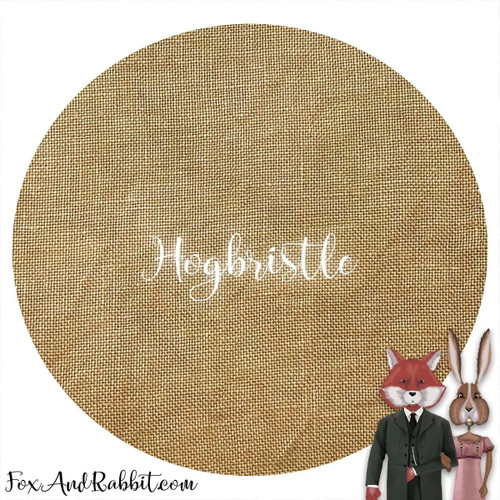 Hogbristle, 56 ct Linen by Fox and Rabbit, Zweigart Base