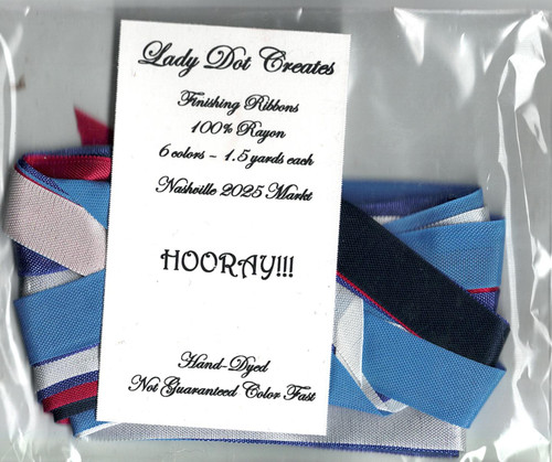 Lady Dot Hooray Ribbon 6 Color