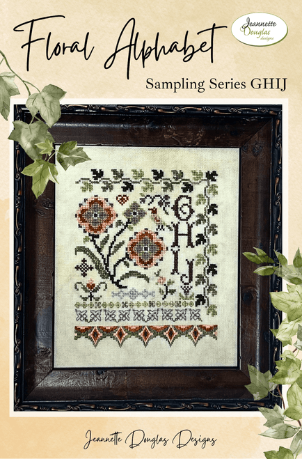 Floral Alphabet GHIJ (Sampling Series) Floral Alphabet GHIJ (Sampling Series)
