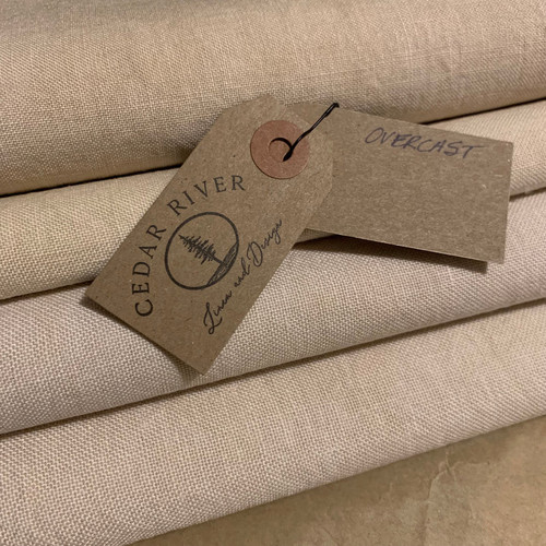 Cedar River Linen, Overcast 46 ct Linen, Zweigart Base
