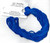Royal Blue - 021- 6 Yds 12 Strand Silk