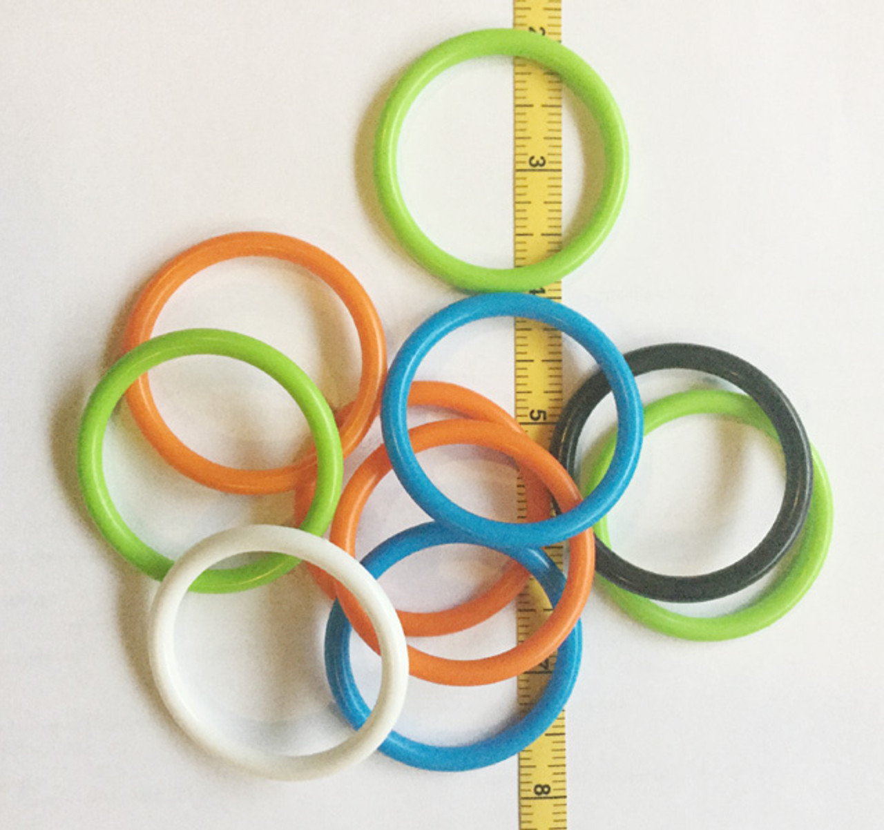 Plastic 2 Ring Bird Toy Parts