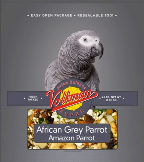 african grey parrot food