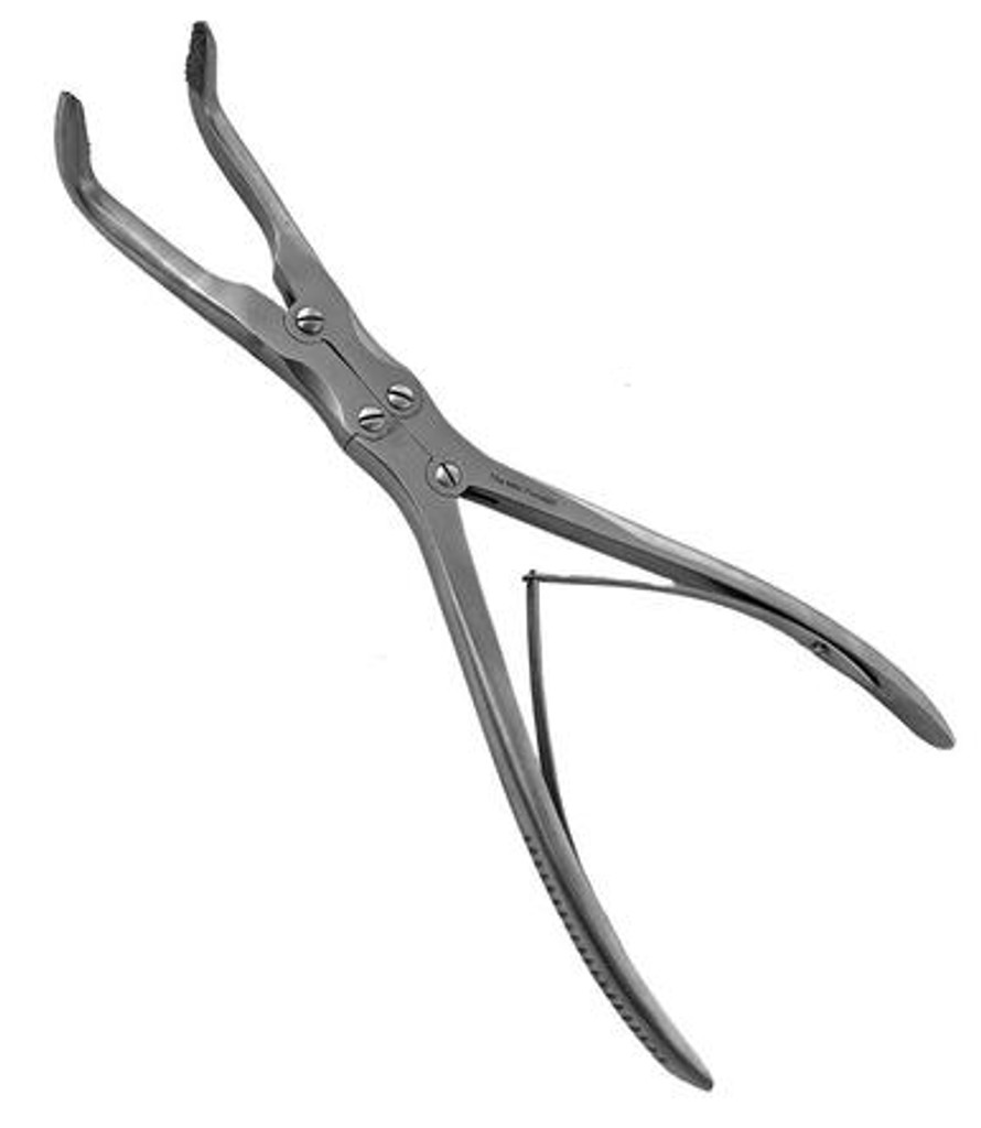 mitz 12" diamond coated fragment forceps compound 94554 promax equine dental