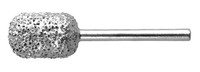 1/2" x 1" Brazed Diamond Burr, 36 grit, 1/8" shank - #99060