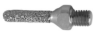 Round Nose Brazed Diamond Diastema Burr 1/4-28 Thread