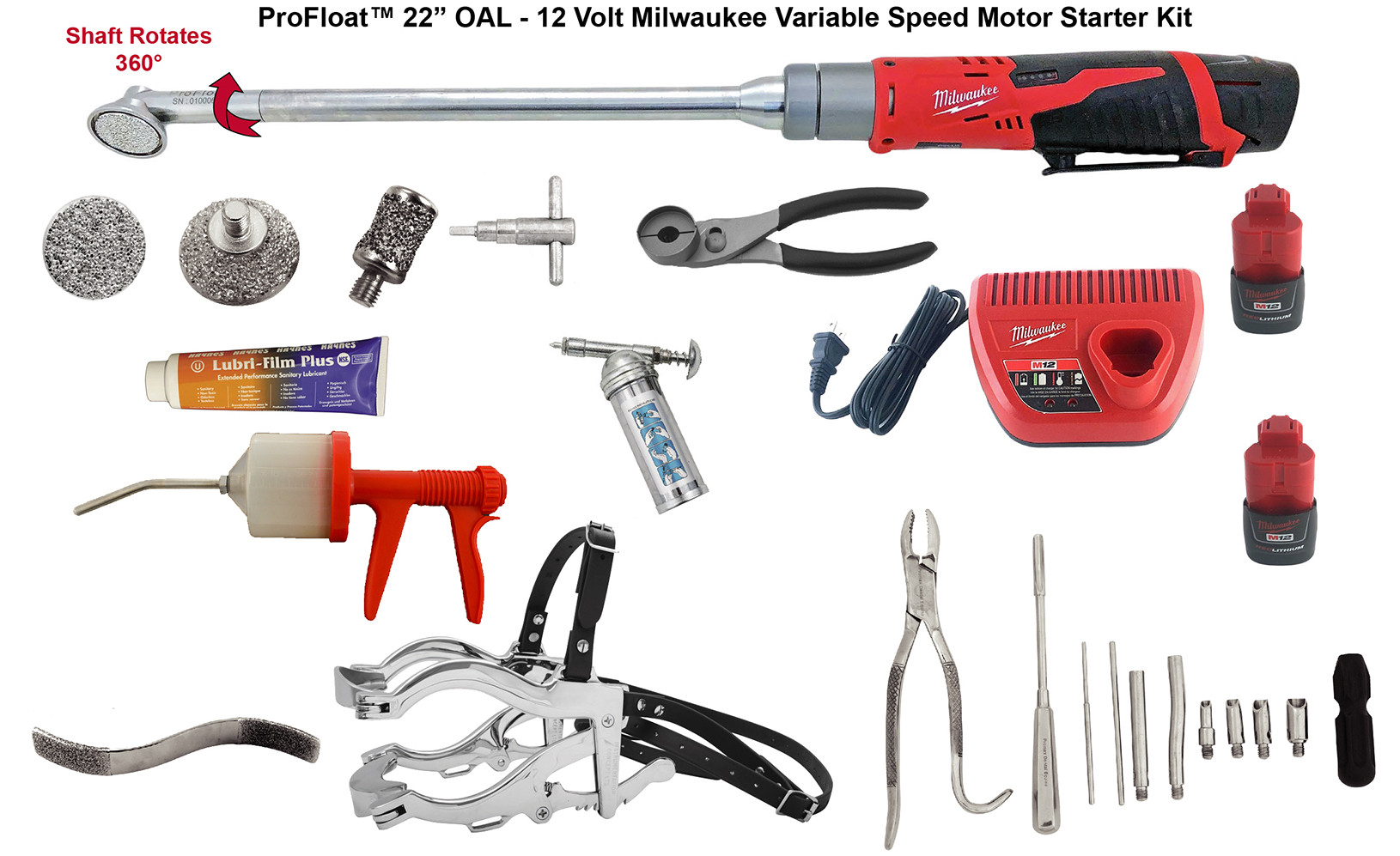 ProFloat™ 12Volt Milwaukee Starter Kit - #95219