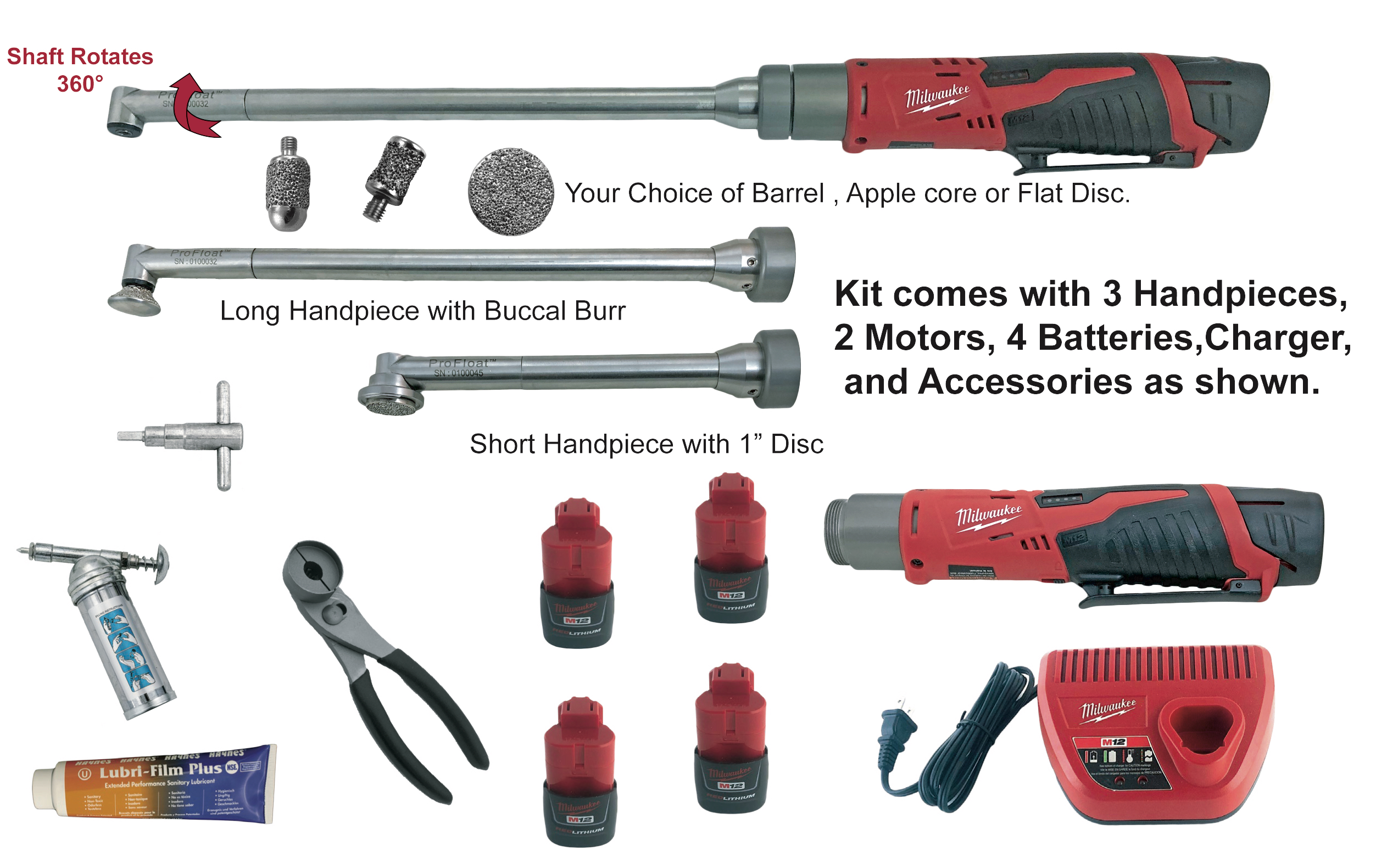 ProFloat™ M12 Milwaukee Pro-Kit - #95230