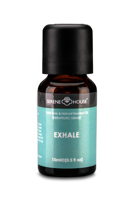 15ml bottle of Exhale essential oil