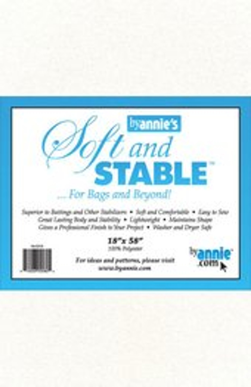  ByAnnie's Soft And Stable 18X58 White : Arts, Crafts & Sewing