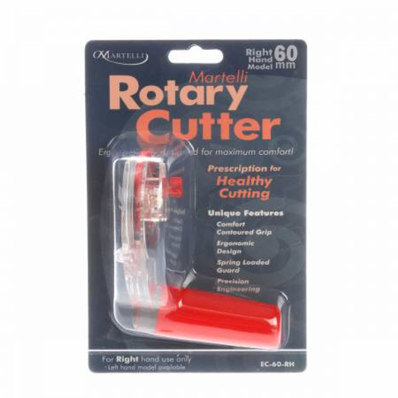 60mm Rotary Cutter - Ergonomic Rotary Cutter by Quilters Select