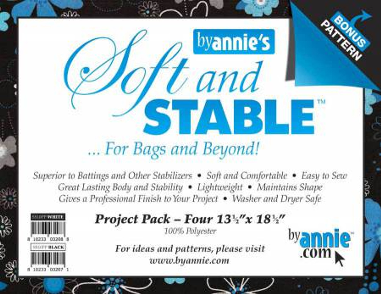 Soft And Stable Project Pack, White (4-13.5 “ x 18.5” pieces