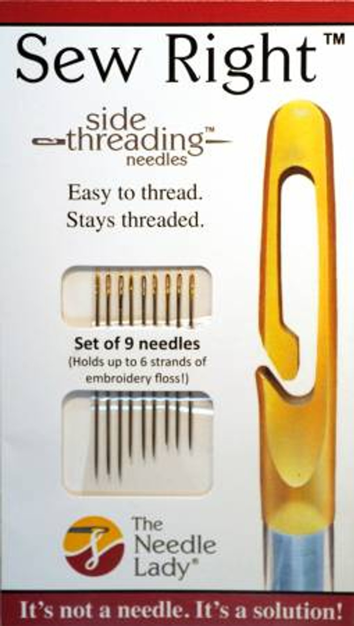 Sew Right Side Threading Needles - The Batty Lady