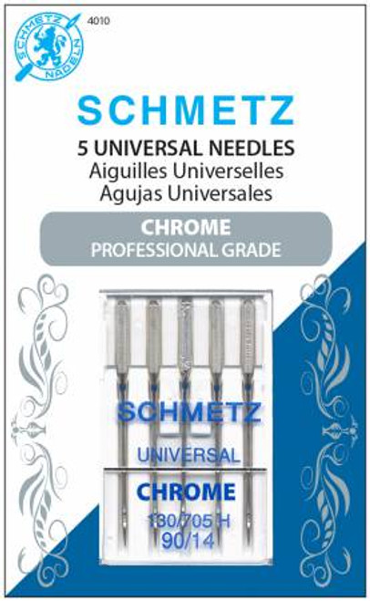 Schmetz Metallic Needle - Size 90/14 - 1 Package of 5 Needles