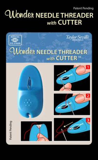 Wonder Needle Threader with Cutter