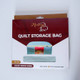 Madam Sew Quilt Storage Bag, Winter Green