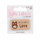 Labels - Owl You Need Is Love Iron-on Lovelabels - 1-7/8in x 1in