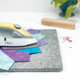 The Gypsy Quilter Wool Pressing Mat, 17" X 17"