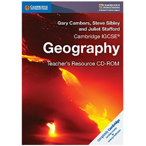 Cambridge IGCSE Geography Teacher's Resource CD (2nd Edition)