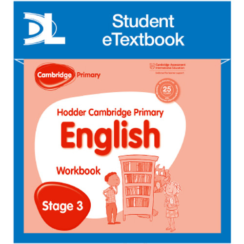 Hodder Cambridge Primary English: Work Book Stage 3 Student e-Textbook