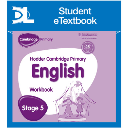 Hodder Cambridge Primary English: Work Book Stage 5 Student e-Textbook