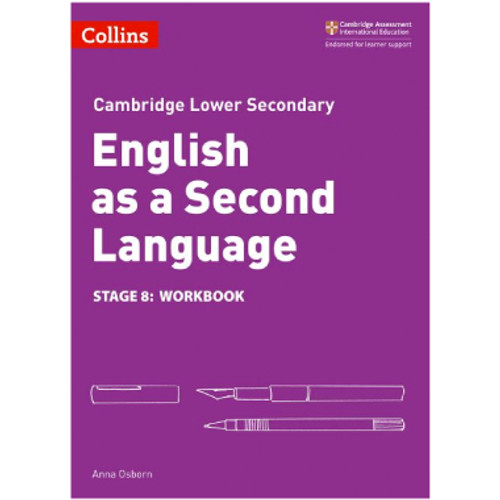 Collins Cambridge Lower Secondary English as a Second Language Stage 8 Workbook