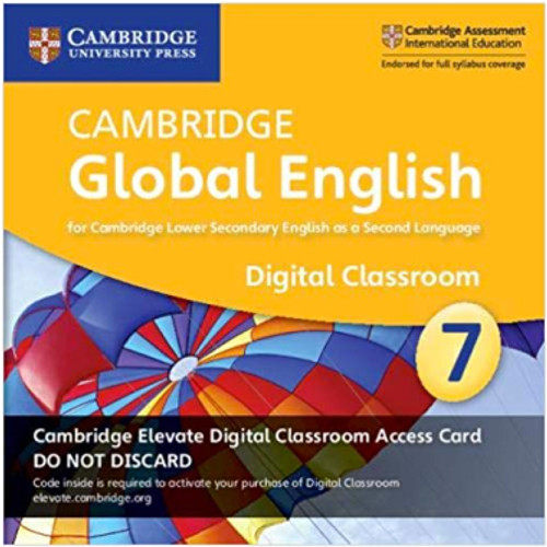 Cambridge Global English Stage 7 Cambridge Elevate Digital Classroom Access Card (1 Year)