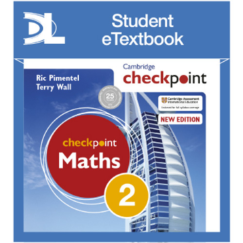 Hodder Cambridge Checkpoint Maths Student's Book 2 Student e-Textbook
