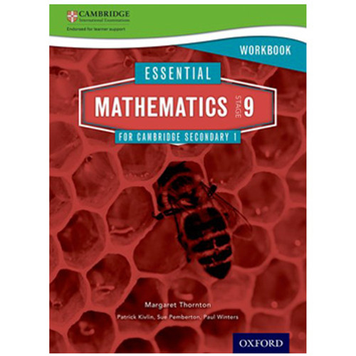 Oxford Essential Mathematics for Cambridge Secondary 1 Stage 9 Workbook