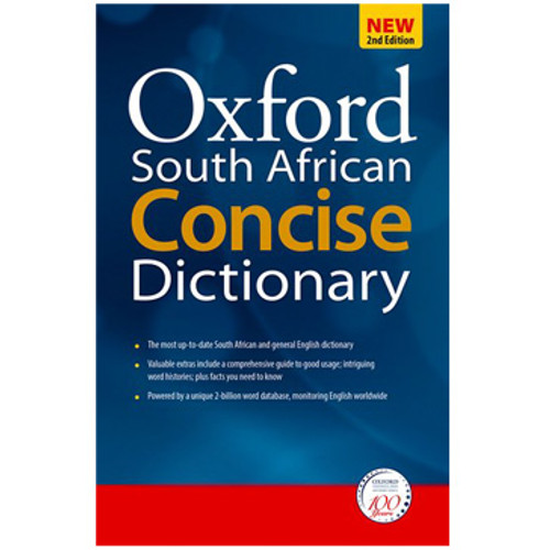 Oxford South African Concise Dictionary 2nd Edition (H), Age 16+