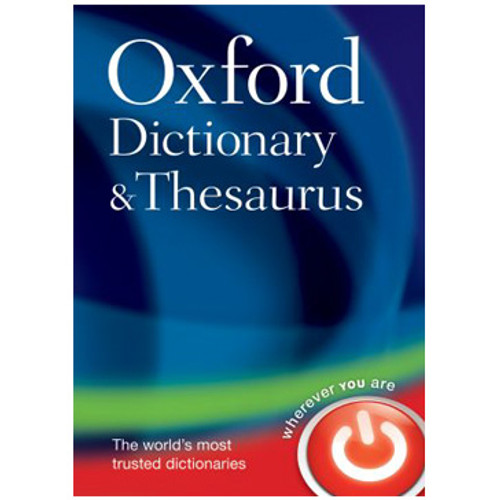 Oxford Dictionary and Thesaurus 2nd Edition (Hardback), Age 16+