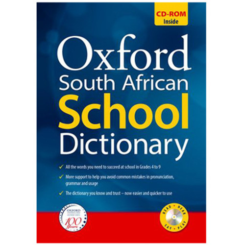 Oxford South African School Dictionary 3rd Edition with CD-ROM, Age 10+